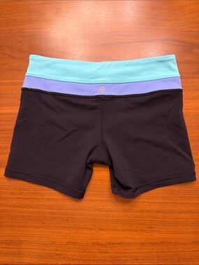 lululemon Shorts with Mint & Lavender Waistband
